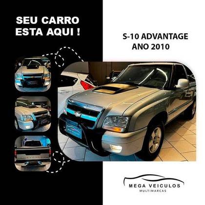 CHEVROLET S10 2.4 MPFI ADVANTAGE 4X2 CS 8V FLEX 2P MANUAL